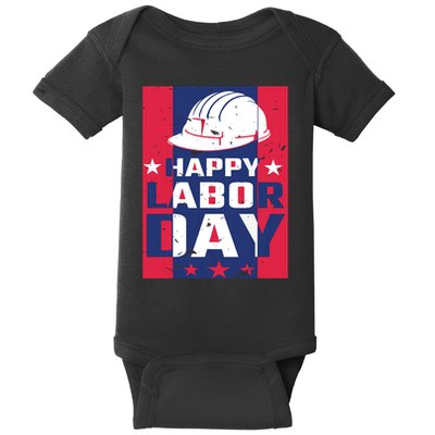 Happy Labor Day Labor Party Baby Bodysuit