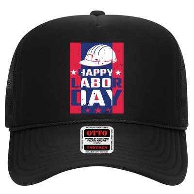 Happy Labor Day Labor Party Trucker Hat