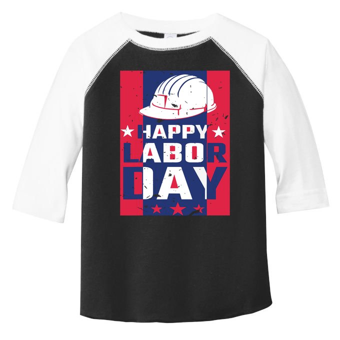 Happy Labor Day Labor Party Toddler Fine Jersey T-Shirt