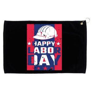 Happy Labor Day Labor Party Grommeted Golf Towel