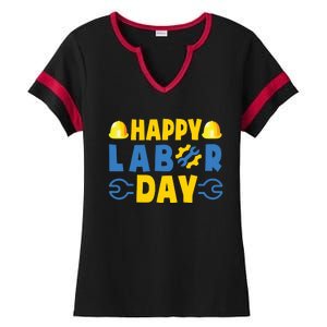 Happy Labor Day Shirts American US Happy Labor Day Ladies Halftime Notch Neck Tee