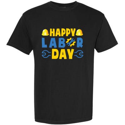 Happy Labor Day Shirts American US Happy Labor Day Garment-Dyed Heavyweight T-Shirt