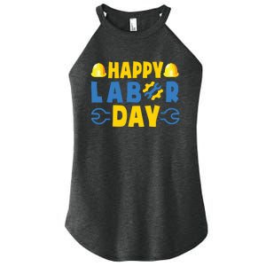 Happy Labor Day Shirts American US Happy Labor Day Women's Perfect Tri Rocker Tank