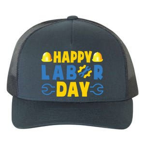 Happy Labor Day Shirts American US Happy Labor Day Yupoong Adult 5-Panel Trucker Hat