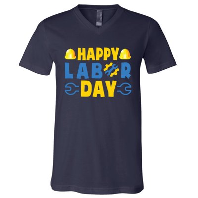 Happy Labor Day Shirts American US Happy Labor Day V-Neck T-Shirt