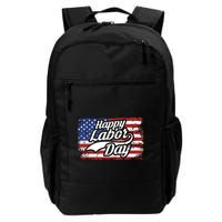 Happy Labor Day Shirts For Labor Day Retro US Flag Backpack