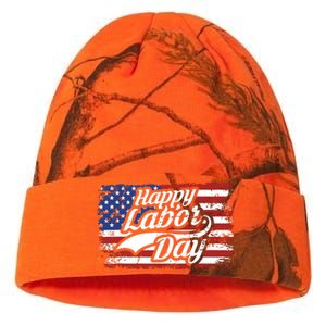 Happy Labor Day Shirts For Labor Day Retro US Flag Kati Licensed 12" Camo Beanie