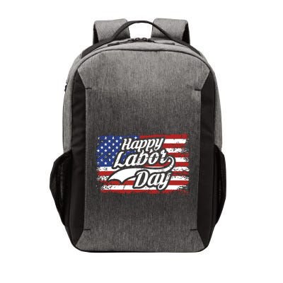 Happy Labor Day Shirts For Labor Day Retro US Flag Vector Backpack