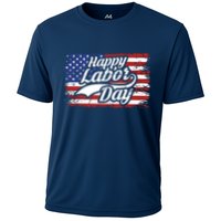 Happy Labor Day Shirts For Labor Day Retro US Flag Performance Shirt