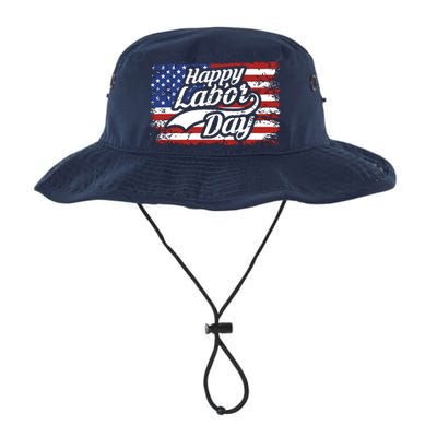 Happy Labor Day Shirts For Labor Day Retro US Flag Legacy Cool Fit Booney Bucket Hat