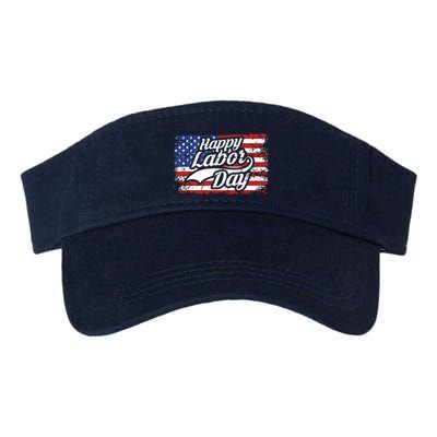 Happy Labor Day Shirts For Labor Day Retro US Flag Visor