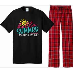 Happy Last Day Of School S Hello Summer Teacher Student Pajama Set