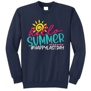 Happy Last Day Of School S Hello Summer Teacher Student Sweatshirt