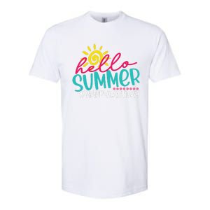 Happy Last Day Of School S Hello Summer Teacher Student Softstyle CVC T-Shirt