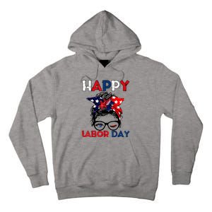 Happy Labor Day American Workers Tall Hoodie