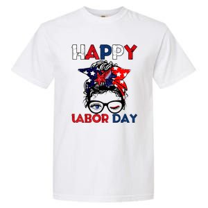 Happy Labor Day American Workers Garment-Dyed Heavyweight T-Shirt