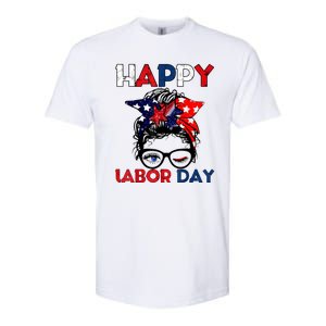 Happy Labor Day American Workers Softstyle CVC T-Shirt