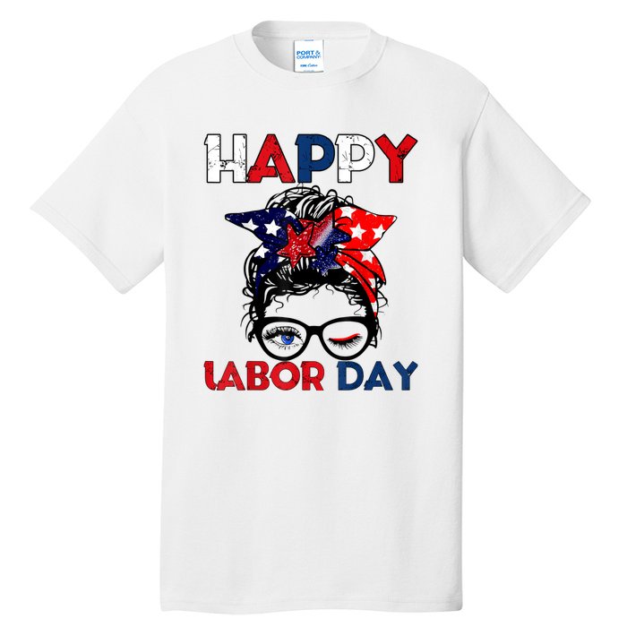 Happy Labor Day American Workers Tall T-Shirt