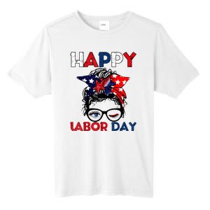 Happy Labor Day American Workers Tall Fusion ChromaSoft Performance T-Shirt