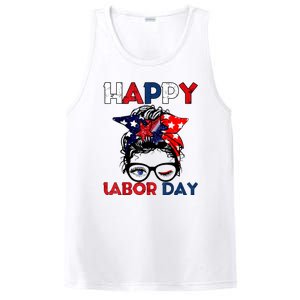 Happy Labor Day American Workers PosiCharge Competitor Tank