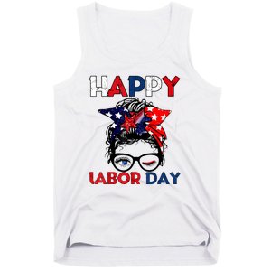 Happy Labor Day American Workers Tank Top