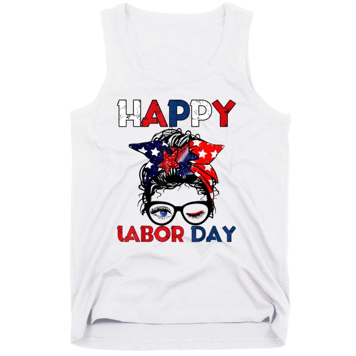 Happy Labor Day American Workers Tank Top