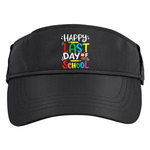 Happy Last Day Of School Last Day Of School Teacher Student Adult Drive Performance Visor