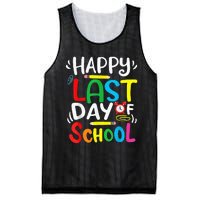 Happy Last Day Of School Last Day Of School Teacher Student Mesh Reversible Basketball Jersey Tank