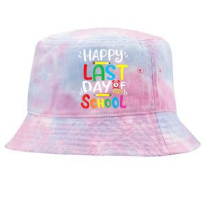 Happy Last Day Of School Last Day Of School Teacher Student Tie-Dyed Bucket Hat