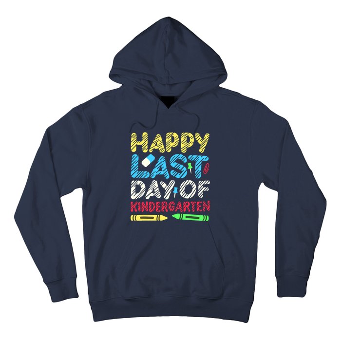 Happy Last Day Of Kindergarten Graduation 2024 Student Hoodie