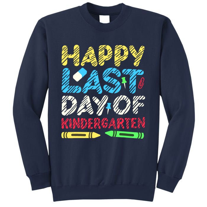 Happy Last Day Of Kindergarten Graduation 2024 Student Sweatshirt