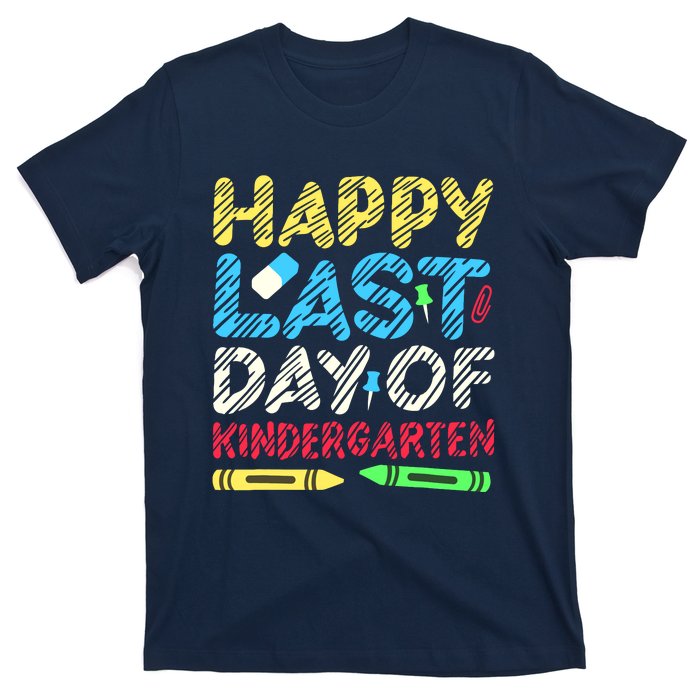 Happy Last Day Of Kindergarten Graduation 2024 Student T-Shirt