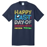 Happy Last Day Of Kindergarten Graduation 2024 Student Tall T-Shirt