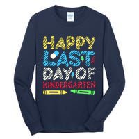 Happy Last Day Of Kindergarten Graduation 2024 Student Tall Long Sleeve T-Shirt