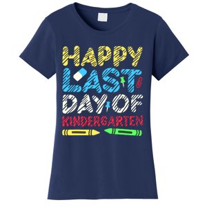 Happy Last Day Of Kindergarten Graduation 2024 Student Women's T-Shirt