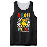 Happy Last Day End Of School Graduation Bruh We Out Gift Mesh Reversible Basketball Jersey Tank