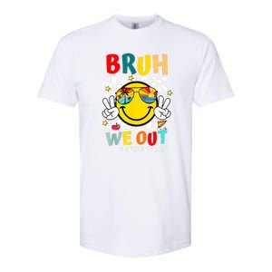 Happy Last Day End Of School Graduation Bruh We Out Gift Softstyle CVC T-Shirt