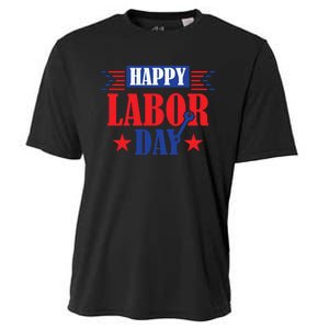 Happy Labor Day Celebration Graphic Cooling Performance Crew T-Shirt