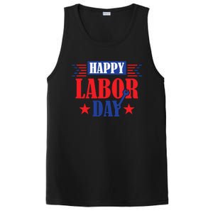 Happy Labor Day Celebration Graphic PosiCharge Competitor Tank