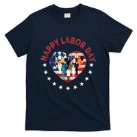 Happy Labor Day American Workers Flag T-Shirt