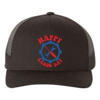 Happy Labor Day Gift Yupoong Adult 5-Panel Trucker Hat