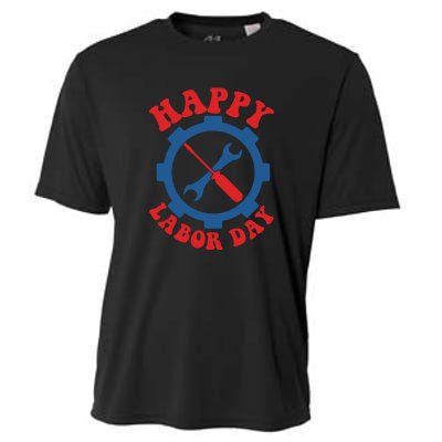 Happy Labor Day Gift Cooling Performance Crew T-Shirt