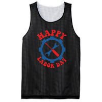 Happy Labor Day Gift Mesh Reversible Basketball Jersey Tank