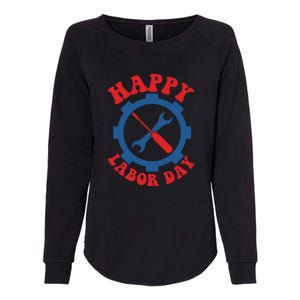 Happy Labor Day Gift Womens California Wash Sweatshirt