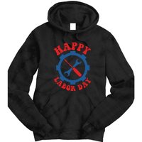 Happy Labor Day Gift Tie Dye Hoodie