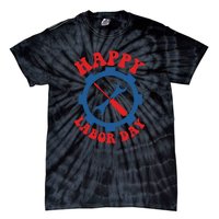 Happy Labor Day Gift Tie-Dye T-Shirt