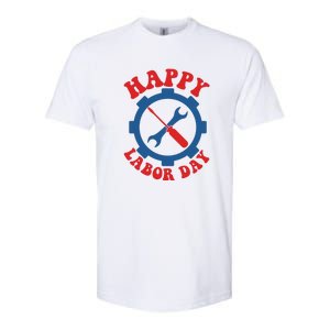 Happy Labor Day Gift Softstyle CVC T-Shirt