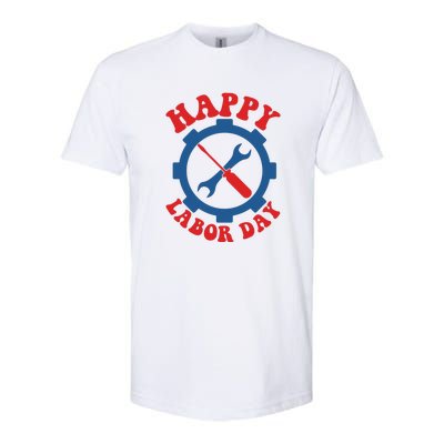 Happy Labor Day Gift Softstyle® CVC T-Shirt