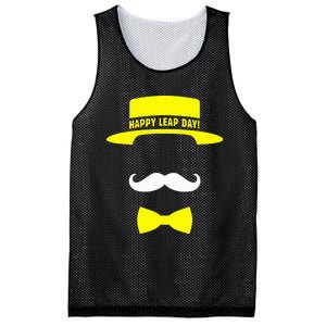 Happy Leap Day Funny Costume Mesh Reversible Basketball Jersey Tank