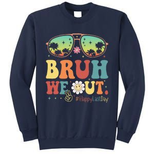 Happy Last Day Of School Teacher Students Summer Bruh We Out Sweatshirt